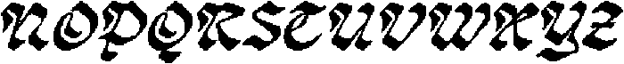 CS Rolins Pixel Regular otf (400) Font UPPERCASE