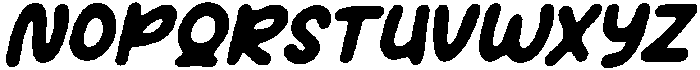 CS Rolisy Drawn Italic otf (400) Font UPPERCASE