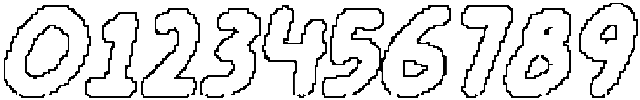 CS Rolisy Pixel Outline otf (400) Font OTHER CHARS