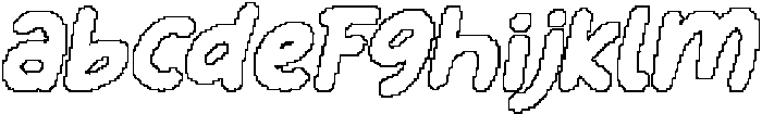 CS Rolisy Pixel Outline otf (400) FONT