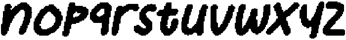 CS Rolisy Pixel Regular otf (400) Font LOWERCASE