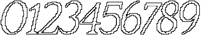CS Rollent Pixel Outline otf (400) Font OTHER CHARS