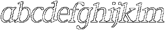 CS Rollent Pixel Outline otf (400) FONT