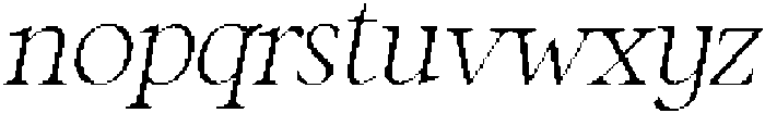 CS Rollent Pixel Regular otf (400) Font LOWERCASE