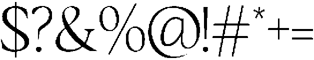 CS Rollent Regular otf (400) Font OTHER CHARS