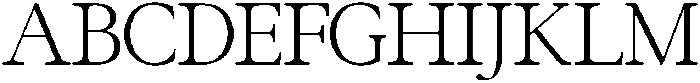 CS Rollent Regular otf (400) Font UPPERCASE