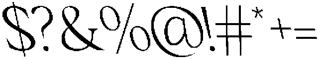CS Rollent Reverse Italic otf (400) Font OTHER CHARS