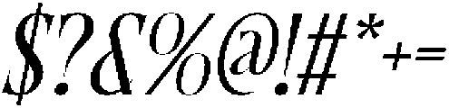 CS Romaine Italic otf (400) Font OTHER CHARS