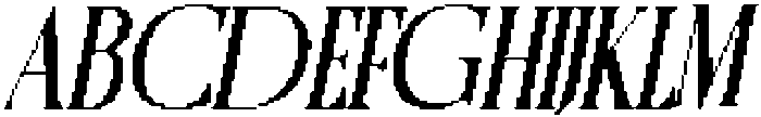 CS Romaine Pixel Regular otf (400) Font UPPERCASE