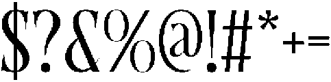 CS Romaine Regular otf (400) Font OTHER CHARS