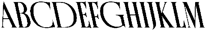 CS Romaine Reverse Italic otf (400) Font UPPERCASE