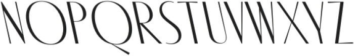 CS Rosalyn Reverse Italic otf (400) Font UPPERCASE