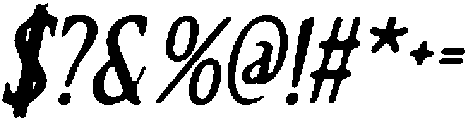 CS Rosetta Drawn Italic otf (400) Font OTHER CHARS