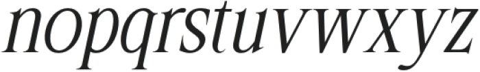 CS Rosetta Italic otf (400) Font LOWERCASE