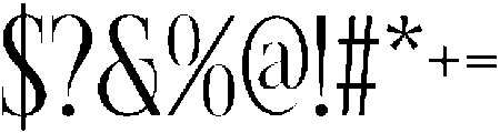 CS Rottage Regular otf (400) Font OTHER CHARS