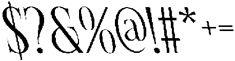 CS Rottage Reverse Italic otf (400) Font OTHER CHARS