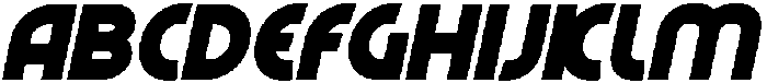 CS Rovian Italic otf (400) Font UPPERCASE