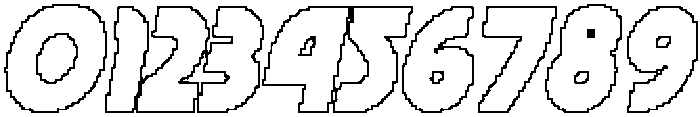 CS Rovian Pixel Outline otf (400) Font OTHER CHARS