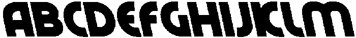 CS Rovian Reverse Italic otf (400) Font UPPERCASE