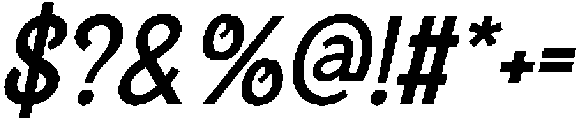 CS Rowdy Italic otf (400) Font OTHER CHARS