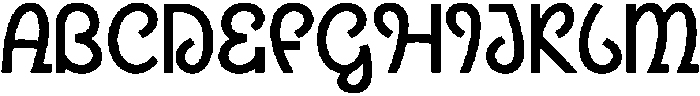 CS Rowdy Regular otf (400) Font UPPERCASE