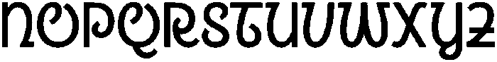 CS Rowdy Regular otf (400) Font UPPERCASE