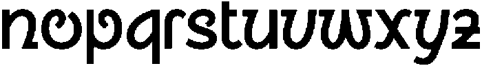 CS Rowdy Regular otf (400) Font LOWERCASE