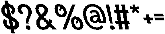 CS Rowdy Reverse Italic otf (400) Font OTHER CHARS