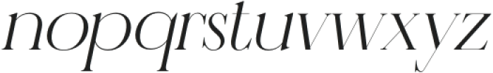 CS Rowena Italic otf (400) Font LOWERCASE