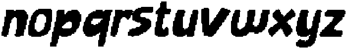 CS Roxby Pixel Regular otf (400) Font LOWERCASE