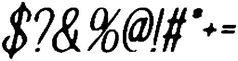 CS Royce Drawn Italic otf (400) Font OTHER CHARS