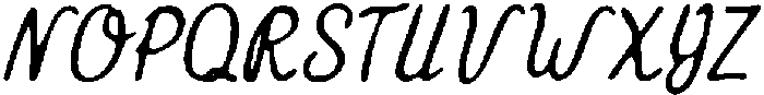 CS Royce Drawn Italic otf (400) Font UPPERCASE