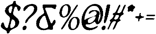 CS Rugbi Drawn Italic otf (400) Font OTHER CHARS