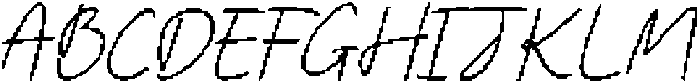 CS Ruska Pixel Regular otf (400) Font UPPERCASE