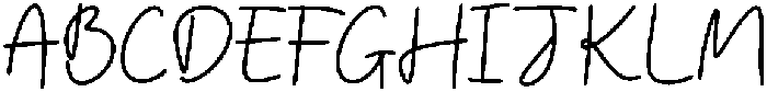 CS Ruska Regular otf (400) Font UPPERCASE