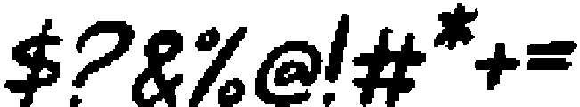 CS Sachie Pixel Regular otf (400) Font OTHER CHARS