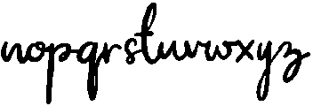 CS Sachie Regular otf (400) Font LOWERCASE