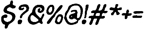 CS Salvager Drawn Italic otf (400) Font OTHER CHARS