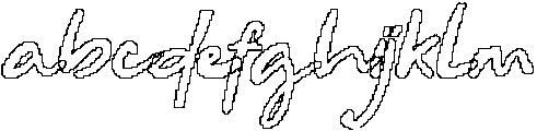CS Sandra Pixel Outline otf (400) FONT