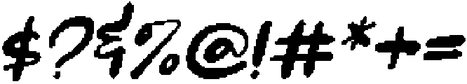 CS Sandra Pixel Regular otf (400) Font OTHER CHARS