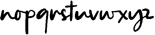 CS Sandra Regular otf (400) Font LOWERCASE