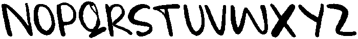 CS Sandra Reverse Italic otf (400) Font UPPERCASE
