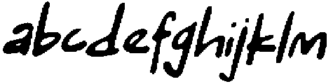 CS Sanford Drawn Italic otf (400) FONT
