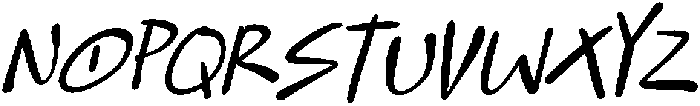 CS Sanford Italic otf (400) Font UPPERCASE