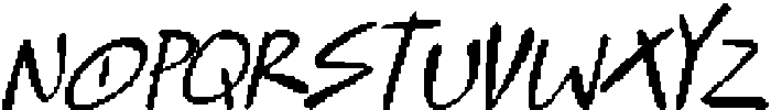 CS Sanford Pixel Regular otf (400) Font UPPERCASE
