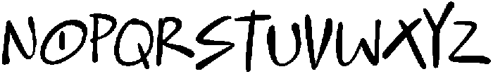 CS Sanford Regular otf (400) Font UPPERCASE