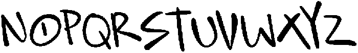 CS Sanford Reverse Italic otf (400) Font UPPERCASE
