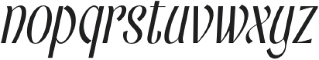 CS Santiago Italic otf (400) Font LOWERCASE