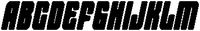 CS Santino Drawn Italic otf (400) Font UPPERCASE