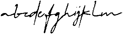 CS Sarah Drawn  Italic otf (400) Font LOWERCASE